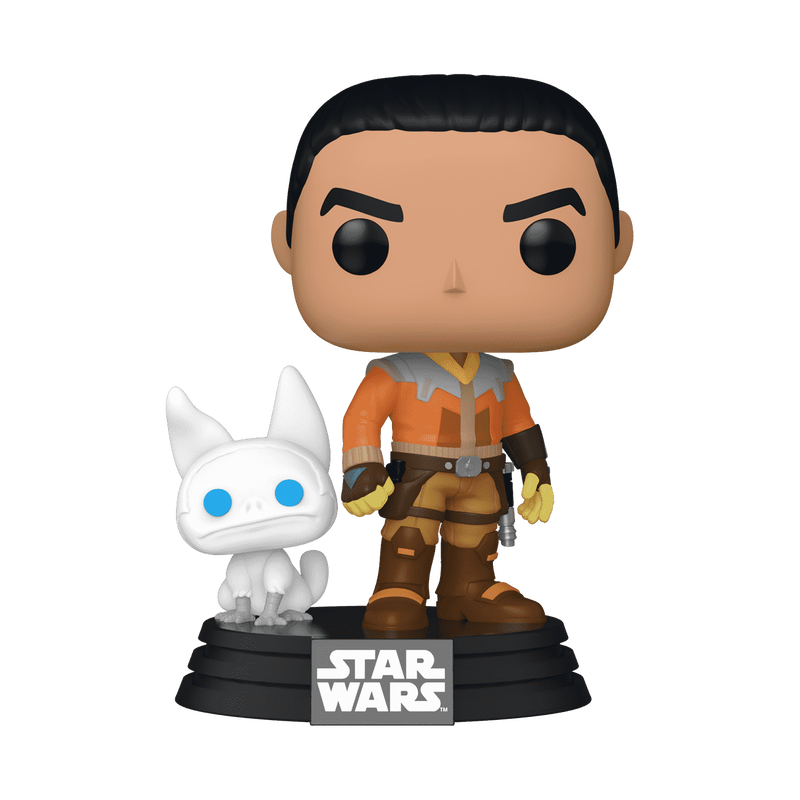 Star Wars Pop! & Buddy Ezra Bridger with Loth-Cat