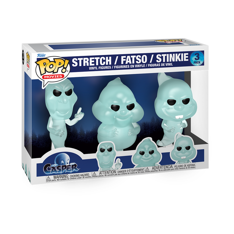 Casper the Friendly Ghost Pop! Ghostly Trio (30th Anniversary) 3-Pack