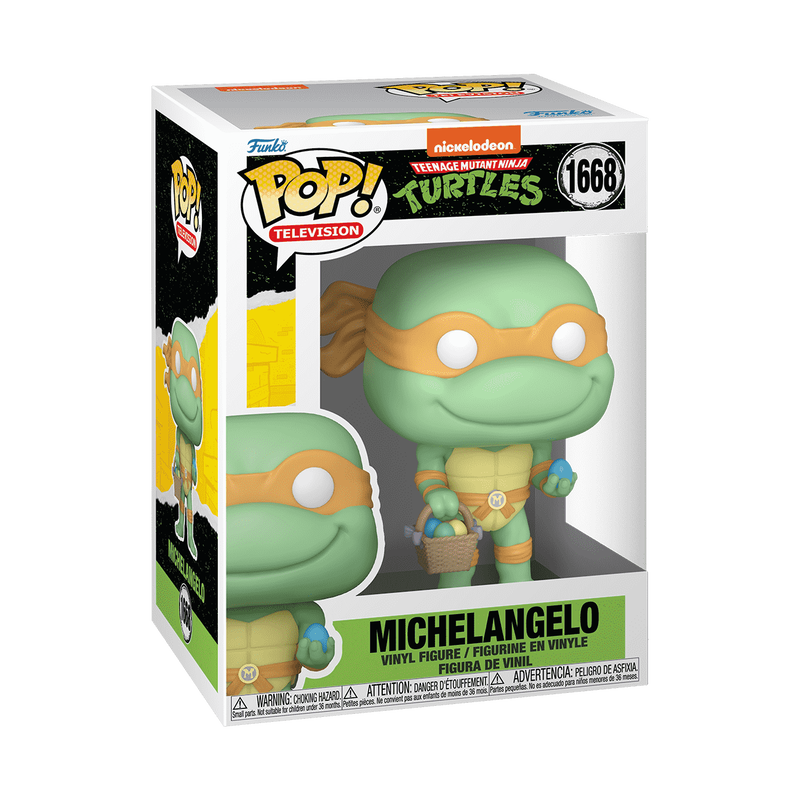 Teenage Mutant Ninja Turtles Pop! Michelangelo with Easter Basket