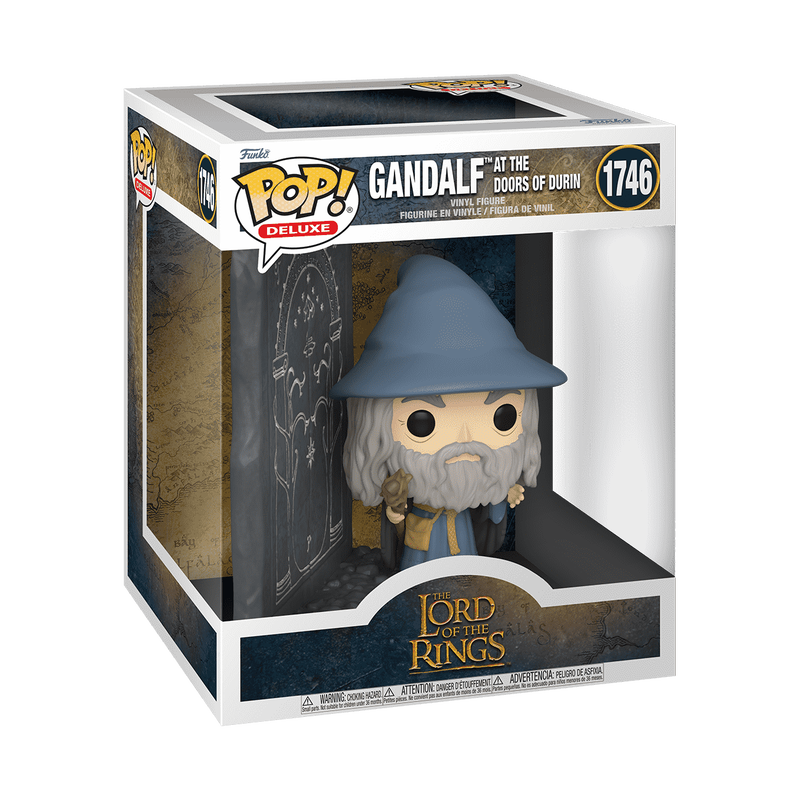 The Lord of the Rings Pop! Deluxe Gandalf with Doors of Durin