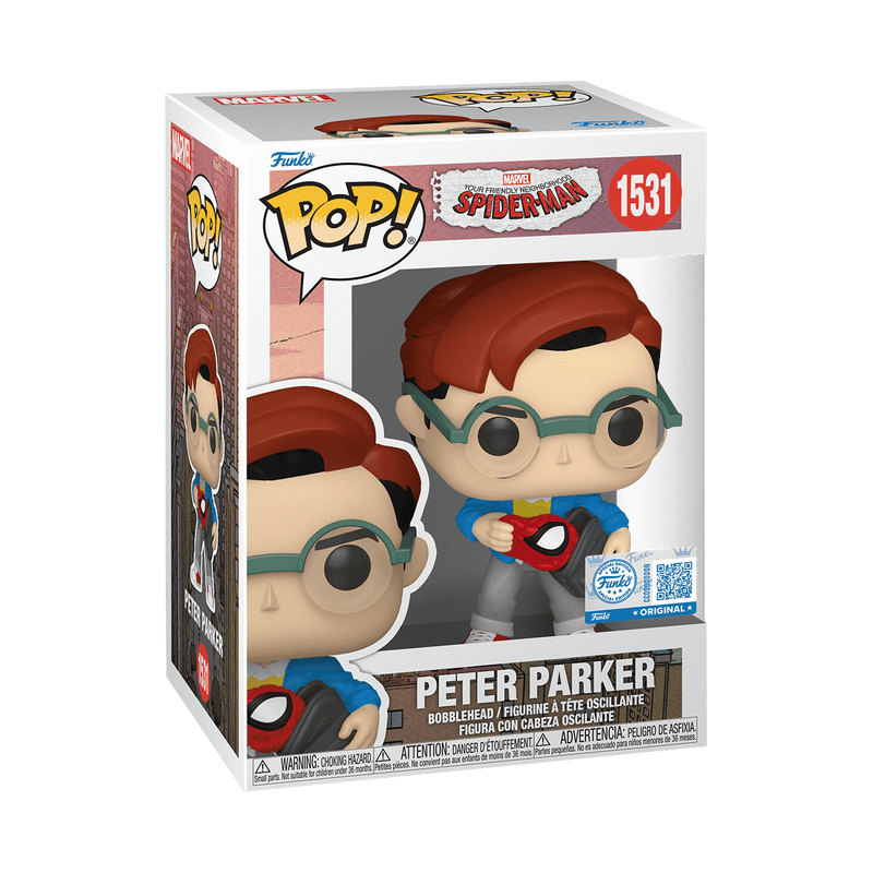 Marvel Pop! Peter Parker (Holding Backpack)