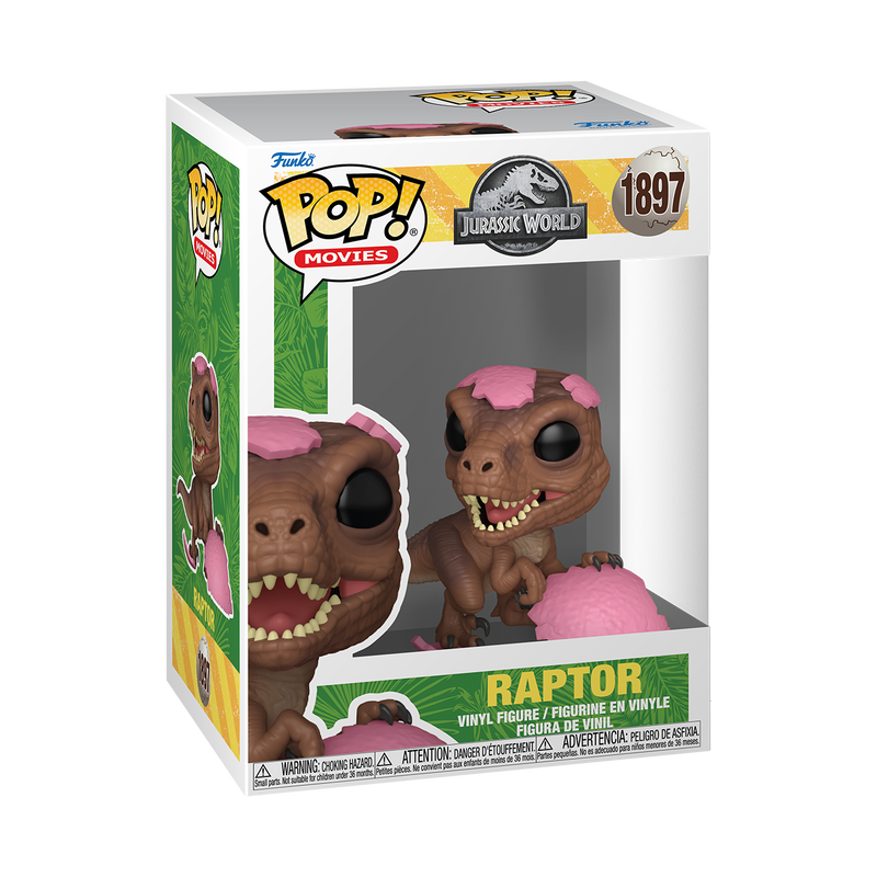 Jurassic Park Pop! Raptor (Pink Egg)