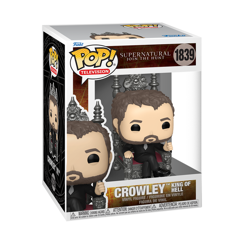 Supernatural Pop! Premium Crowley King of Hell