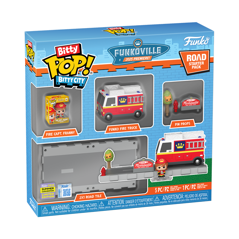 Funko Bitty Pop! Bitty City Funkoville Road Starter Pack