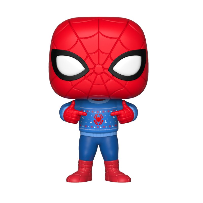 Marvel Pop! Spider-man with Ugly Sweater