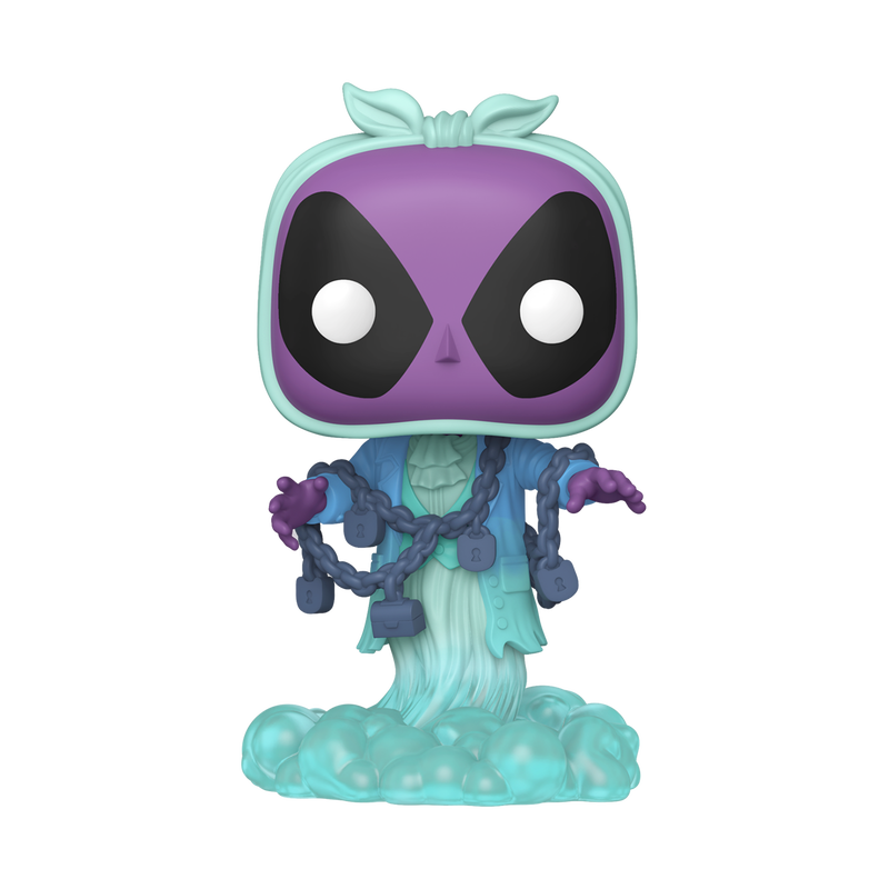 Marvel Pop! Plus Deadpool as Jacob Marley