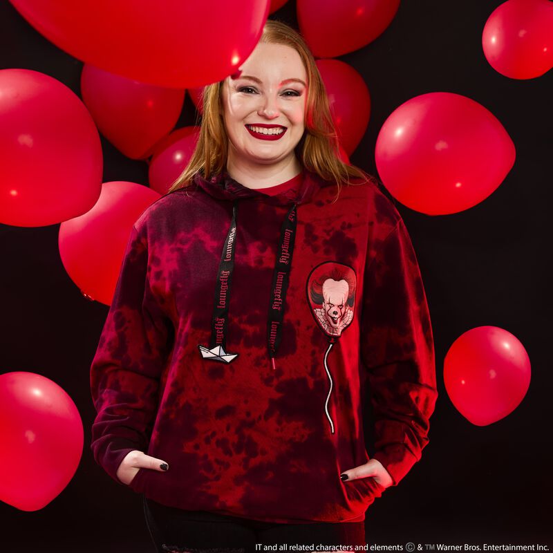 It Pennywise Red Splatter Unisex Hoodie