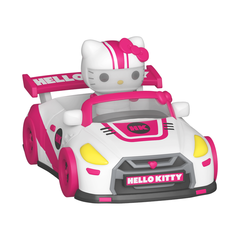 Sanrio Bitty Pop! Rides Hello Kitty in Racecar
