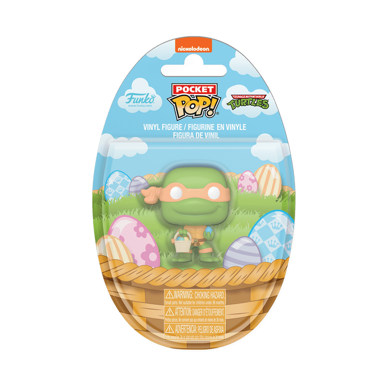 Teenage Mutant Ninja Turtles Pocket Pop! Michelangelo with Easter Basket