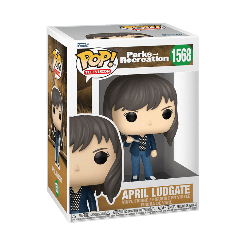 Parks and Recreation Pop! April Ludgate with Scissors