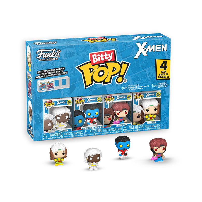 Marvel Bitty Pop! X-Men 4-Pack Series 3