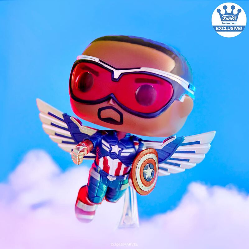 Marvel Pop! Captain America (Sam Wilson) (Flying)