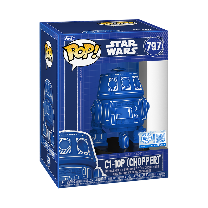 Star Wars Pop! C1-10P (Chopper) (Blueprint Deco)