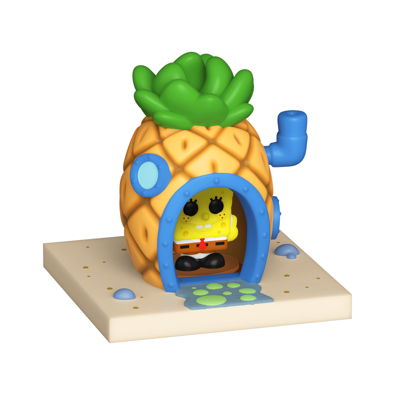 Nickelodeon Bitty Pop! Towns SpongeBob and Pineapple House
