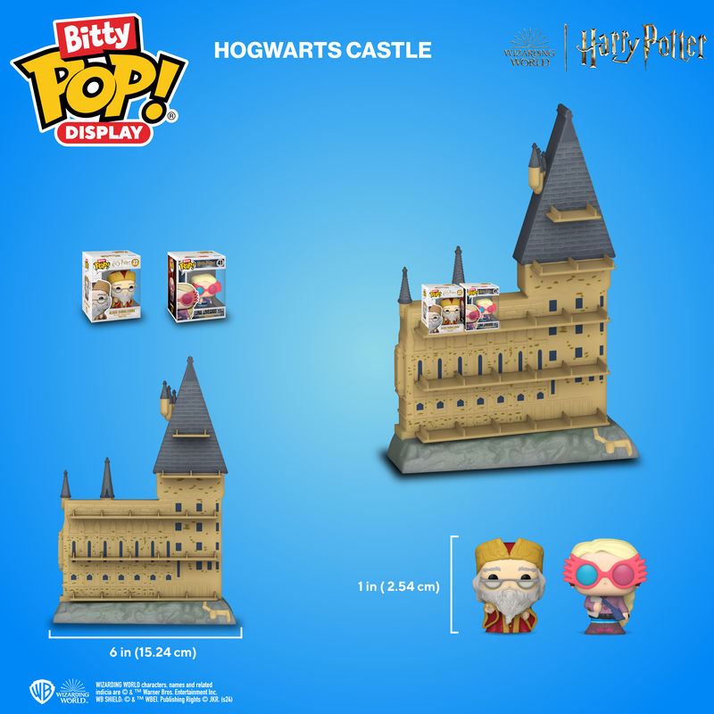 Harry Potter Bitty Pop! Display Hogwarts Castle