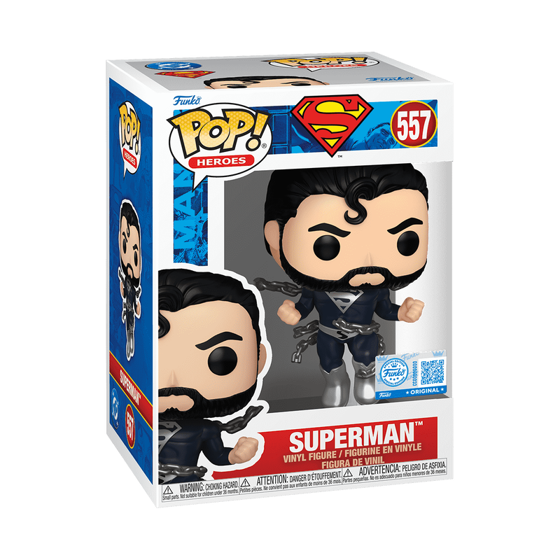 DC Comics Pop! Superman (Black Suit)