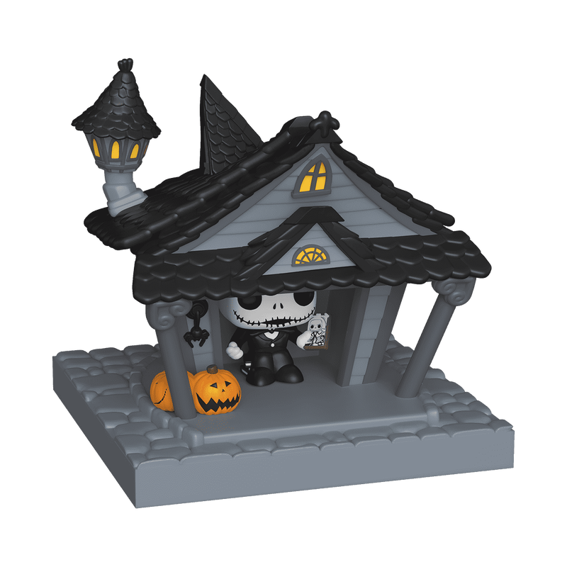 Disney Bitty Pop! Towns Jack Skellington and Jack's House