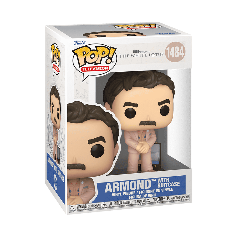 The White Lotus Pop! Armond with Suitcase