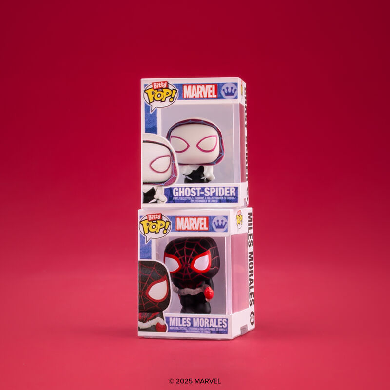 Marvel Bitty Pop! Miles Morales & Ghost-Spider 2-Pack