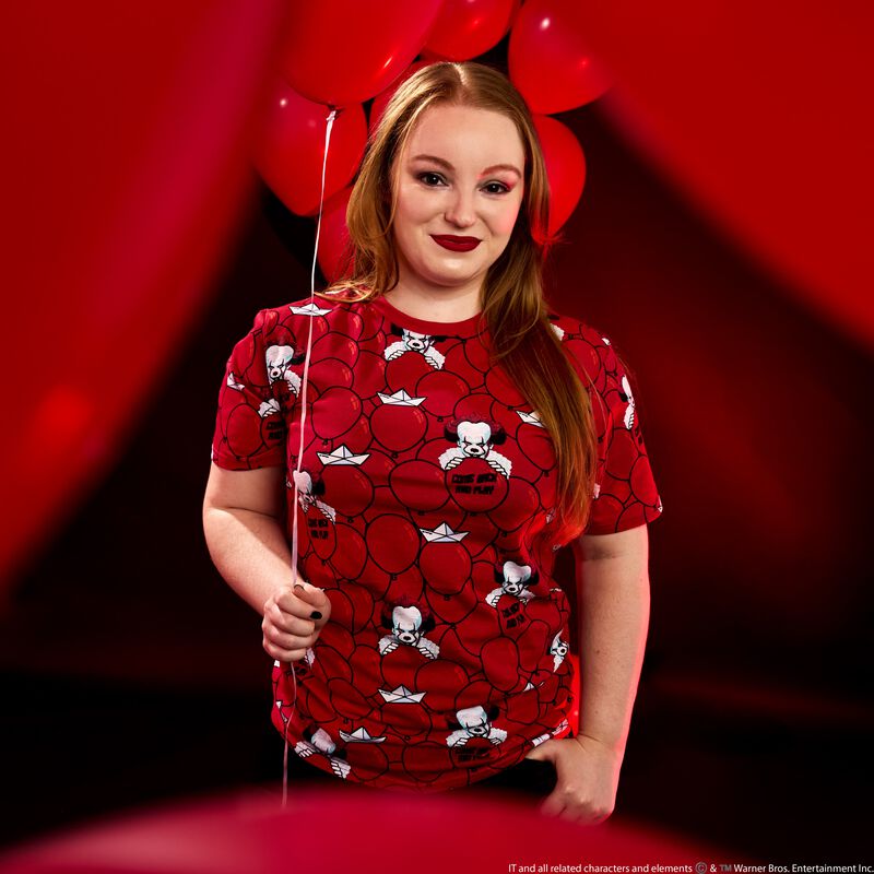 It Pennywise Red Balloon Unisex Tee