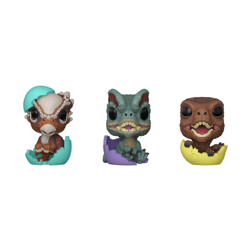 Jurassic Park Pocket Pop! Jurassic World Hatchling 3-Pack