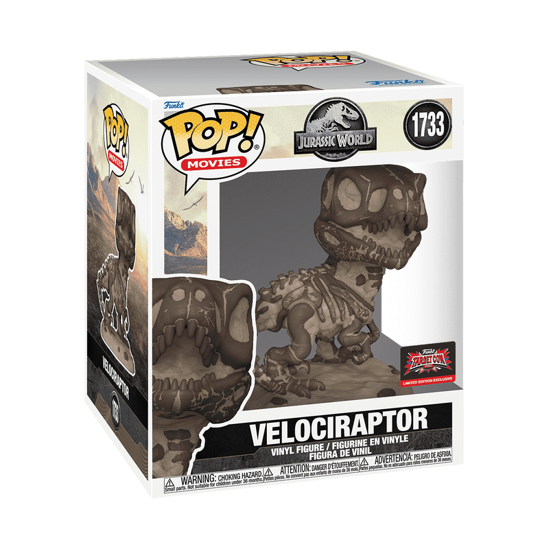 Jurassic Park Pop! Super Velociraptor (Fossil)