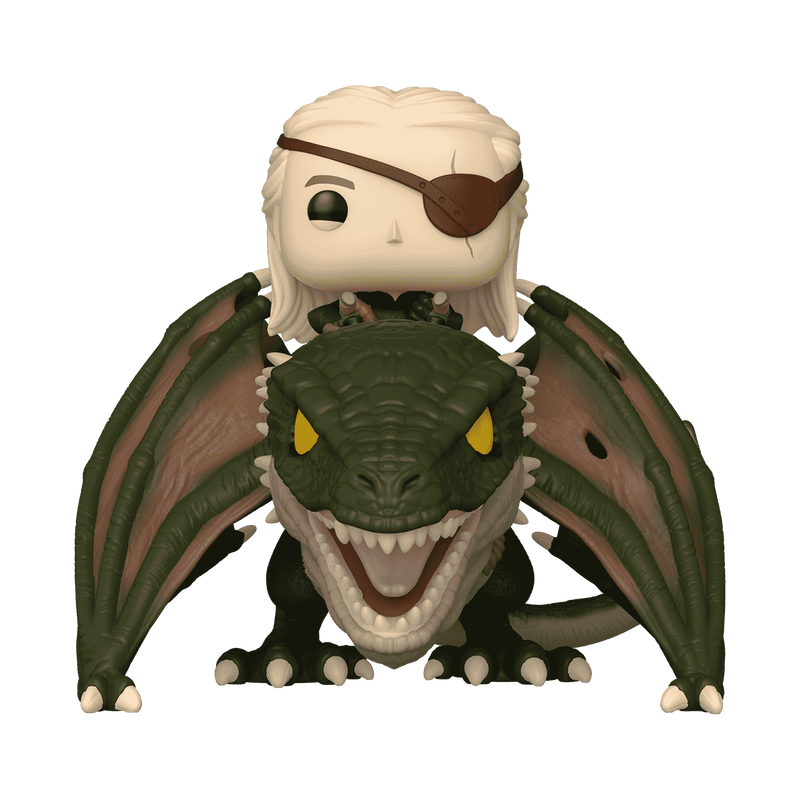 House of the Dragon Pop! Rides Deluxe Aemond Targaryen with Vhagar