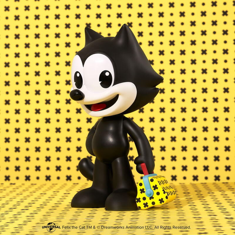 Felix the Cat Jumbo Chan Felix The Cat 14'' Vinyl Collectible