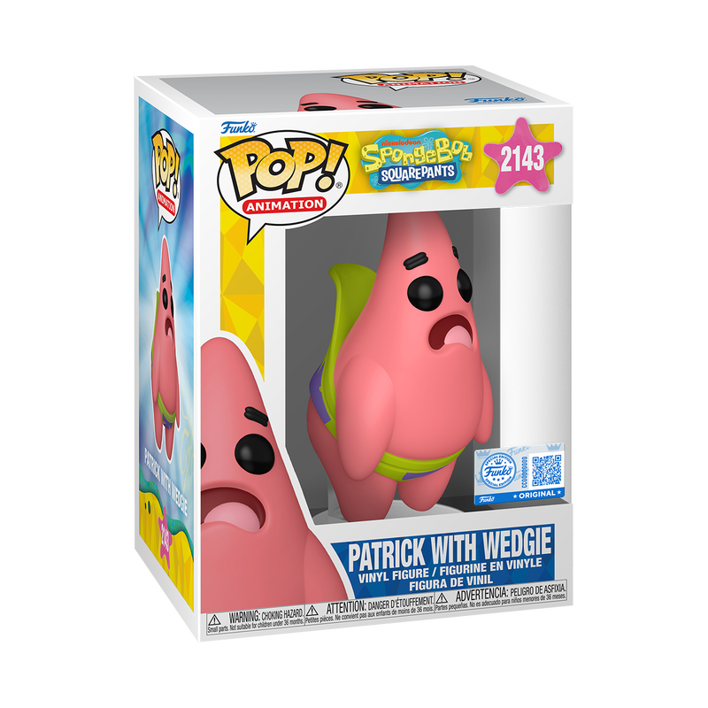 Nickelodeon Pop! Patrick with Wedgie