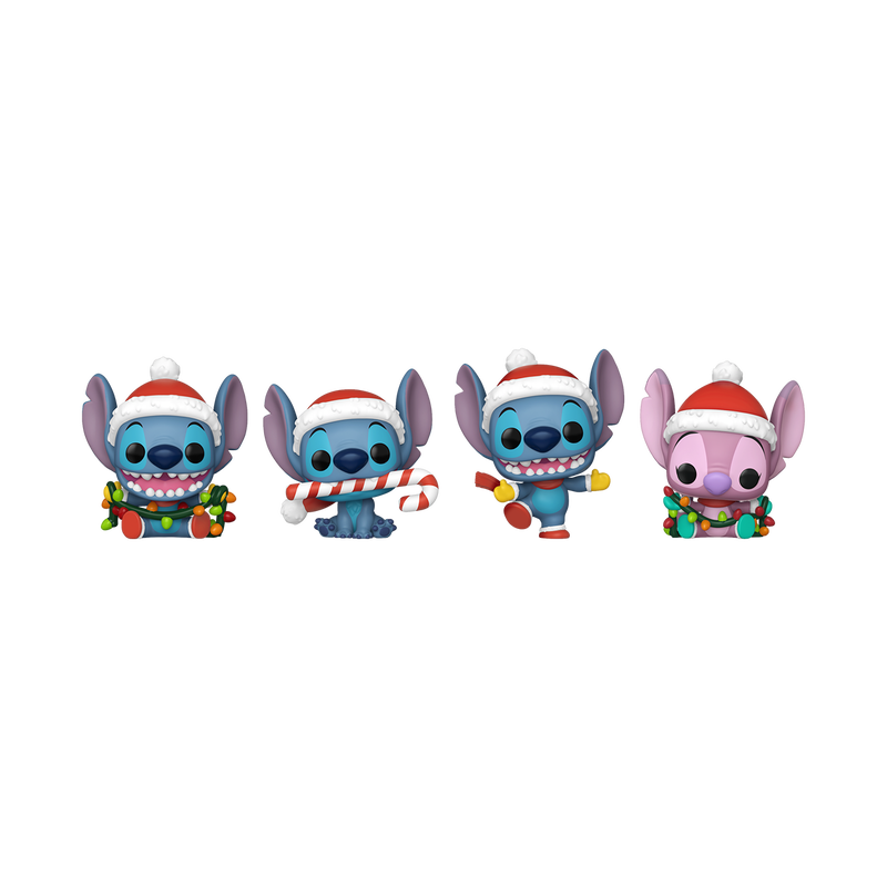 Disney Pocket Pop! Holiday Lilo & Stitch 4-Pack
