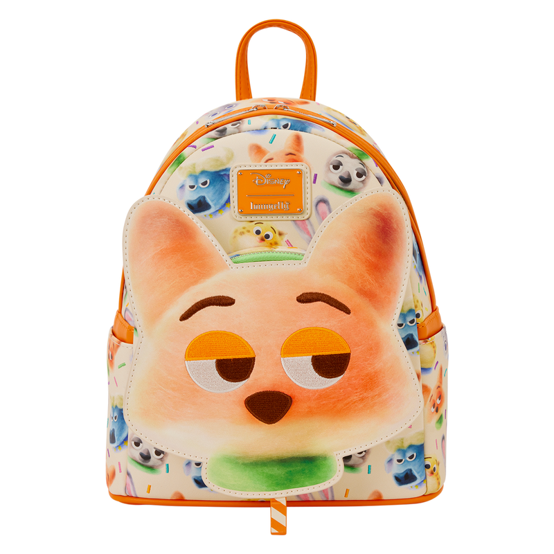 Zootropolis 2 Nick Wilde Cotton Candy Cosplay All-Over Print Mini Backpack