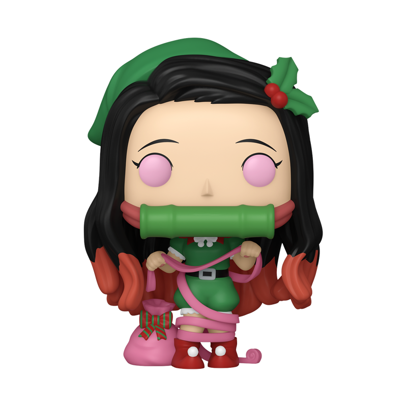 Demon Slayer Pop! Plus Nezuko Kamado (Holiday Outfit)