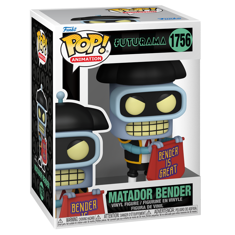 Futurama Pop! Matador Bender