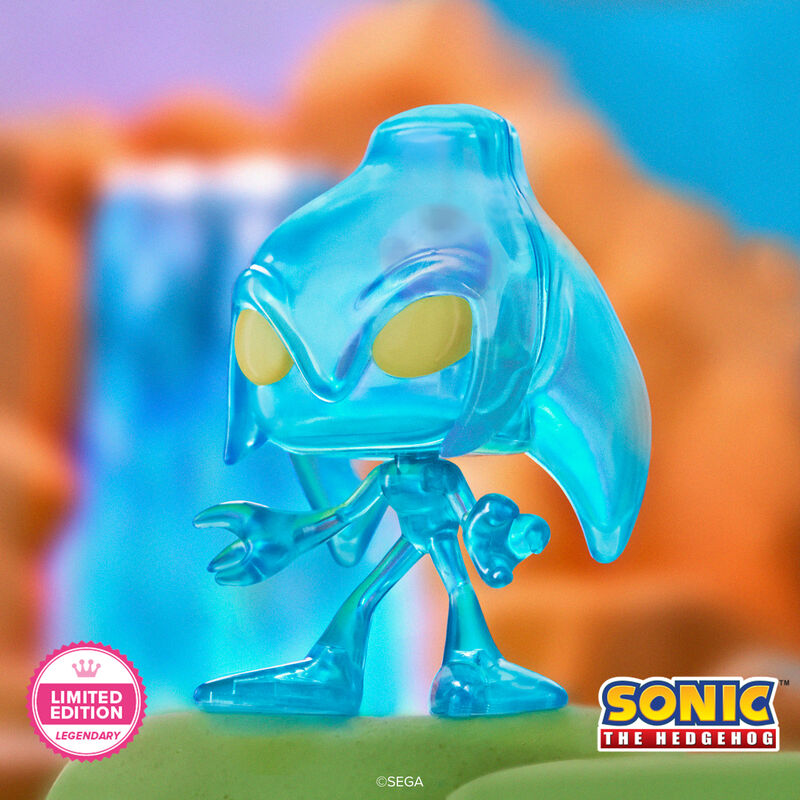 Sonic The Hedgehog Pop! Chaos (Translucent) with Pop! Protector