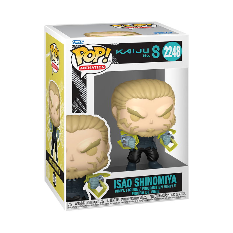 Kaiju No. 8 Pop! Isao Shinomiya