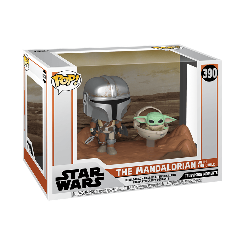 Star Wars Pop! Moments The Mandalorian with The Child