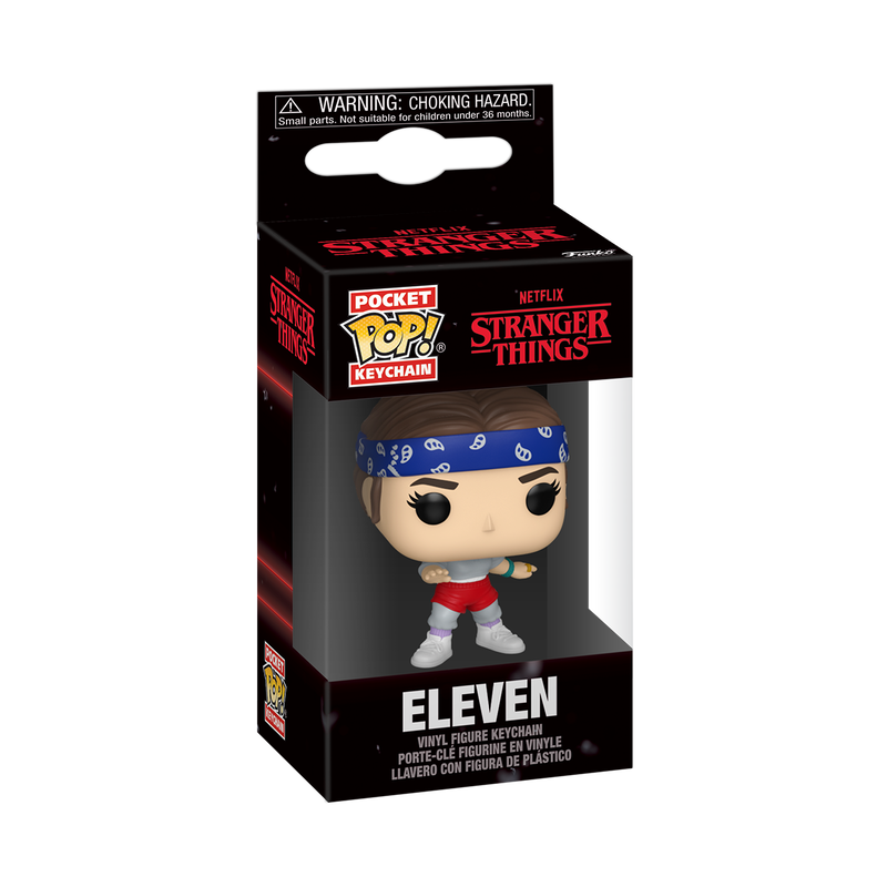 Stranger Things Pop! Keychain Eleven with Bandana