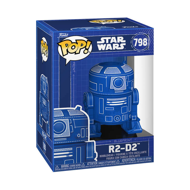Star Wars Pop! R2-D2 (Blueprint Deco)