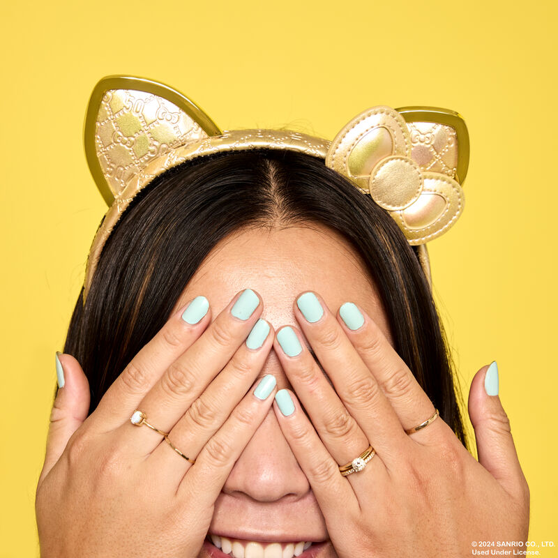 Sanrio Hello Kitty 50th Anniversary Metallic Gold Ear Headband