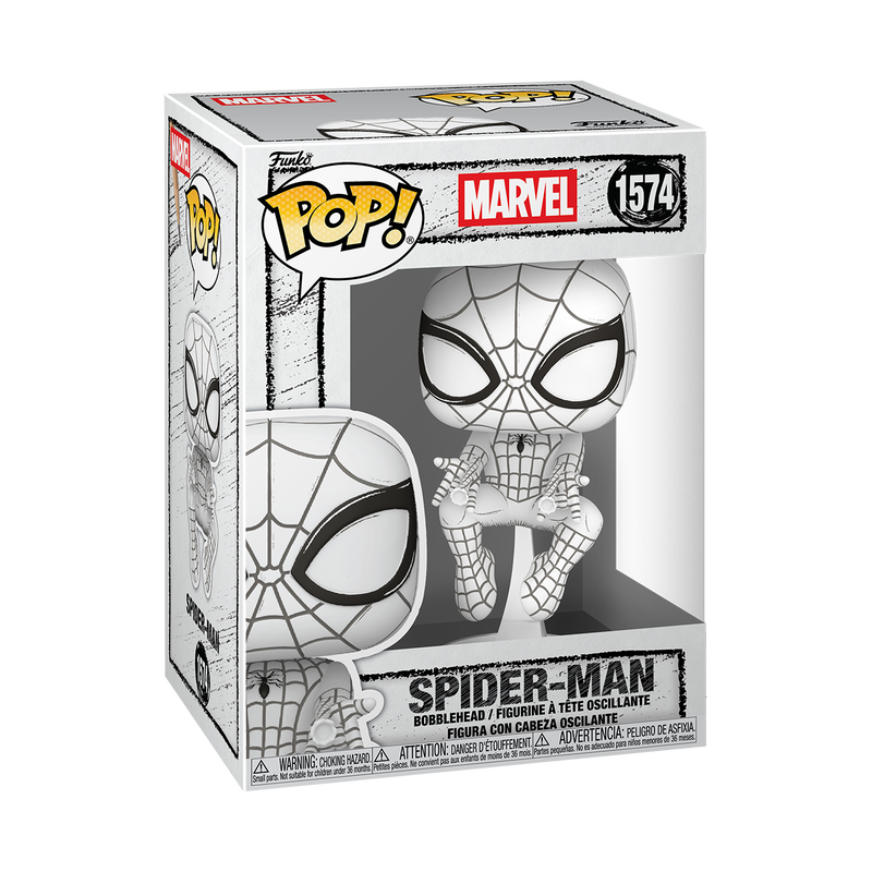 Marvel Pop! Spider-Man (Sketched Deco)