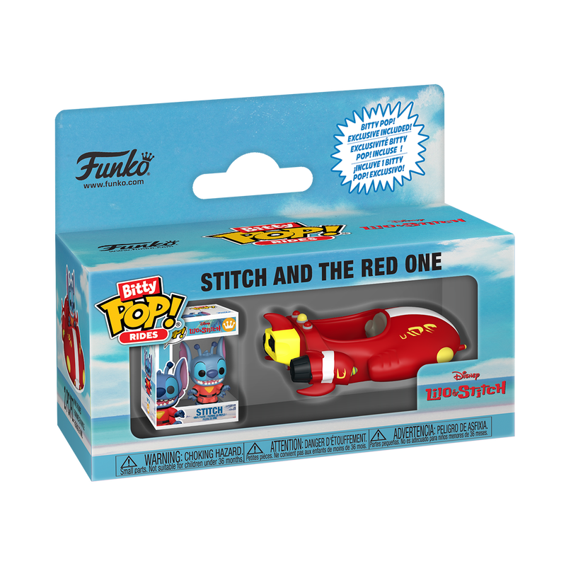 Disney Bitty Pop! Rides Stitch and The Red One