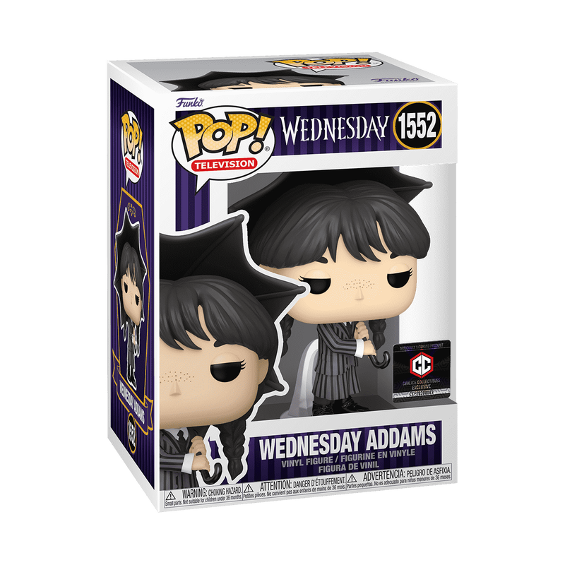 The Addams Family Pop! Wednesday Addams with Umbrella