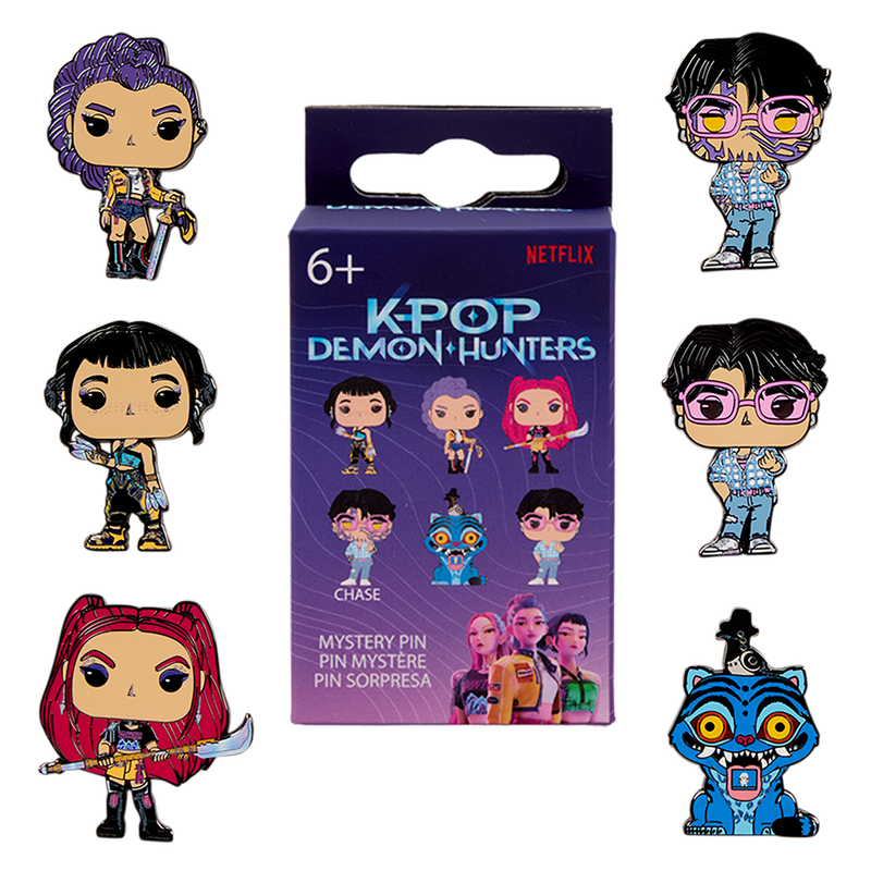 Funko Pop! By Loungefly K-Pop Demon Hunters Mystery Box Pin