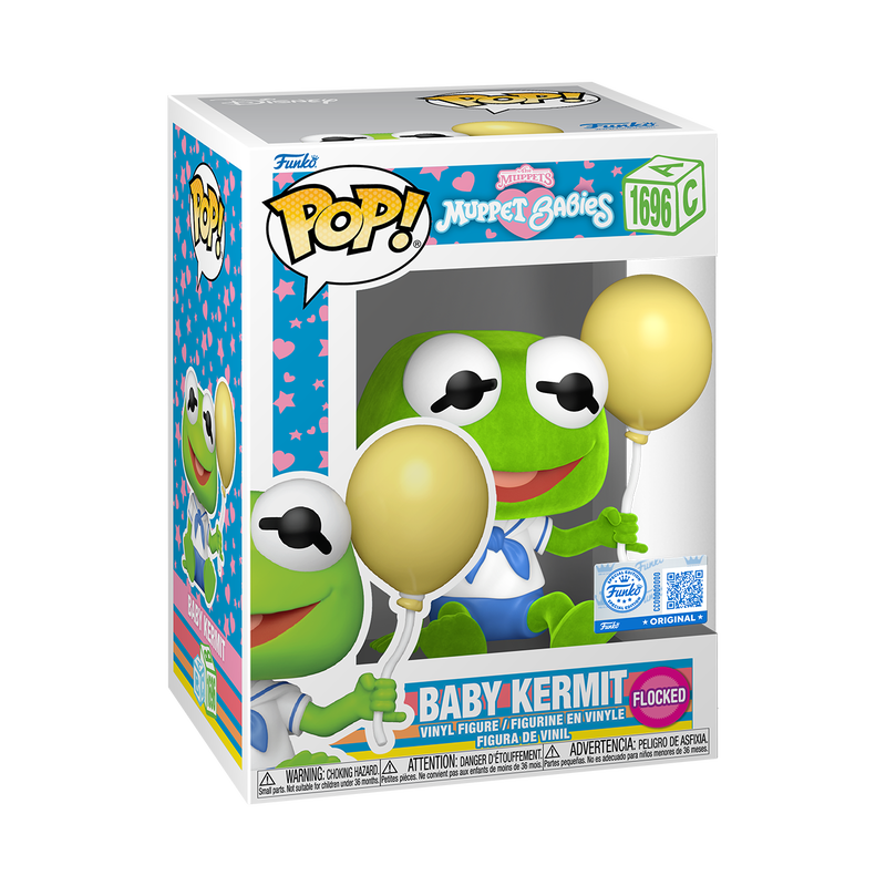 Disney Pop! Baby Kermit (Flocked)
