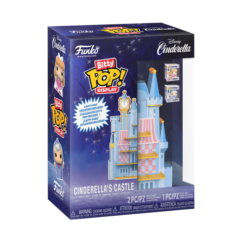 Disney Bitty Pop! Display Cinderella's Castle