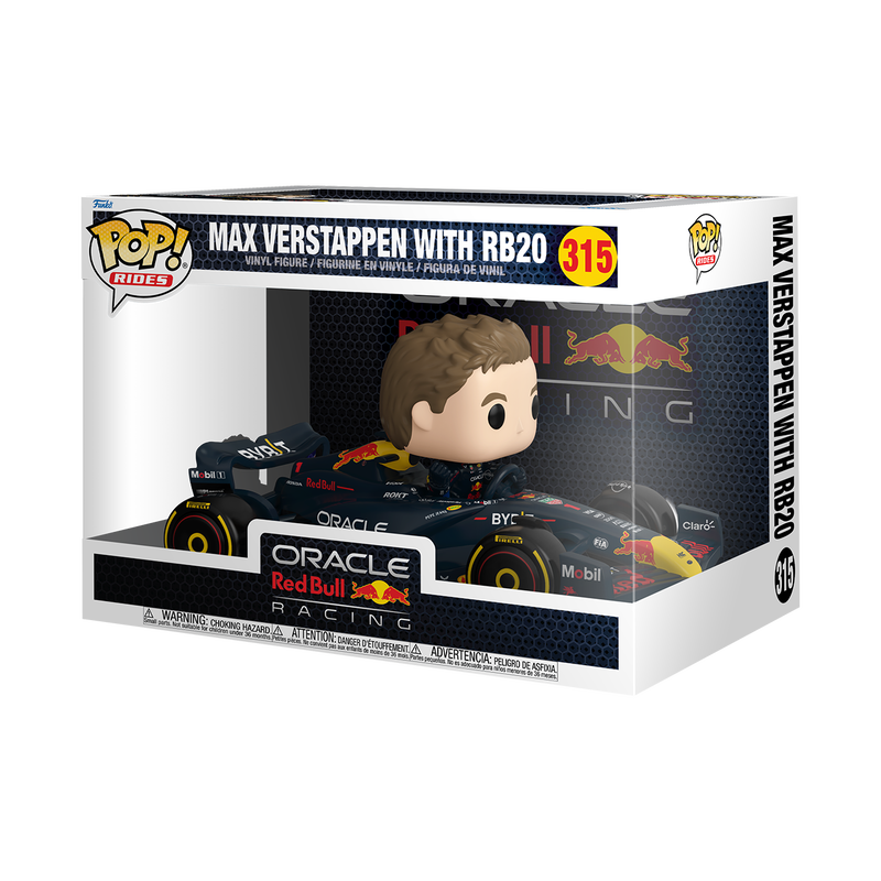 Oracle Red Bull Racing Pop! Rides Super Deluxe Max Verstappen with RB20