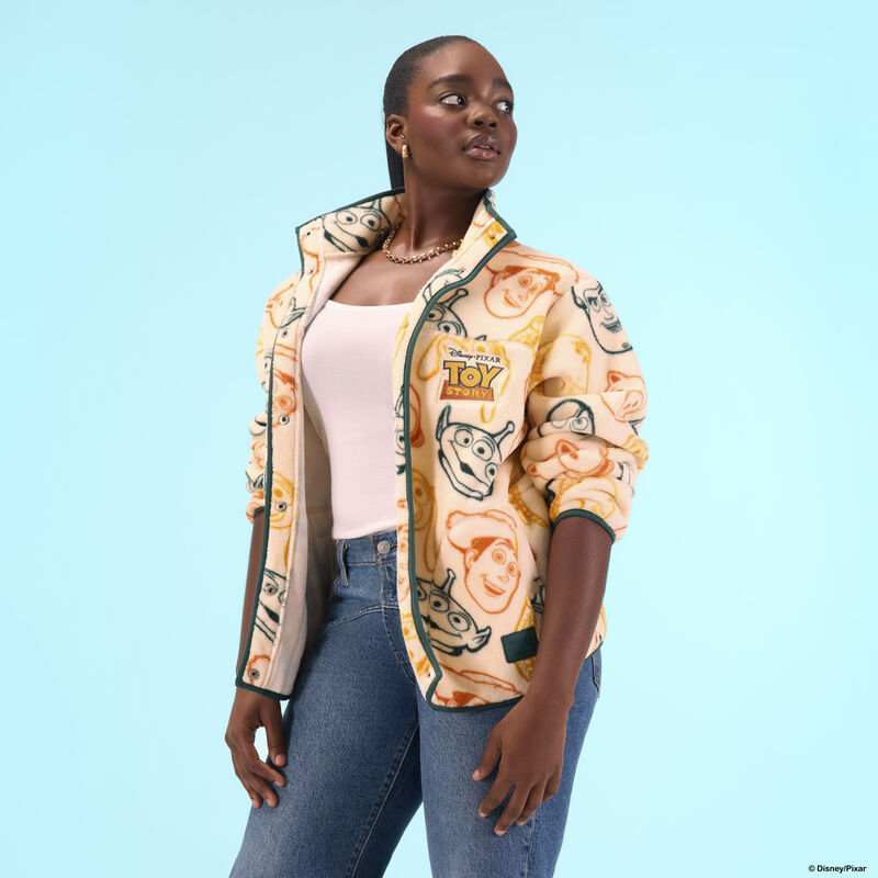 Toy Story 30th Anniversary All-Over Print Snap-Front Jacket