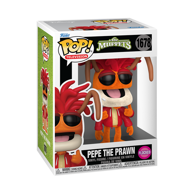 Disney Pop! Pepe the Prawn (Flocked)