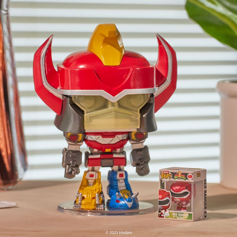 Power Rangers Bitty Pop! Bitty Bot Megazord with Red Ranger