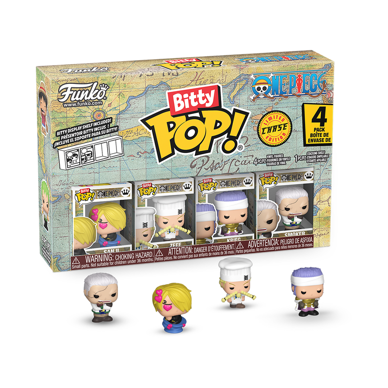 One Piece Bitty Pop! One Piece 4-Pack Series 3